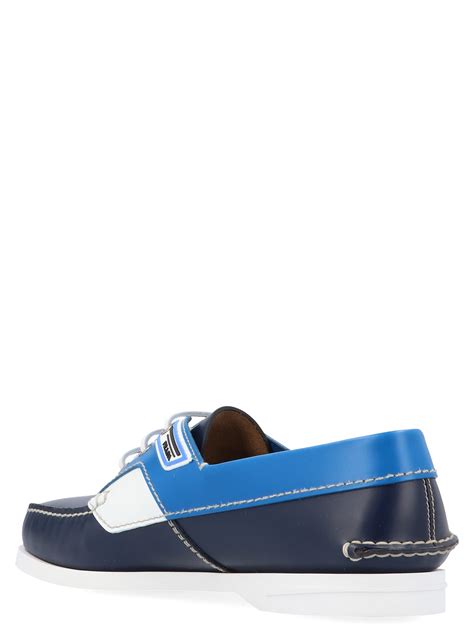 prada blue boat shoes|prada women's shoes.